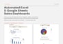 build an automated excel sales dashboard and report